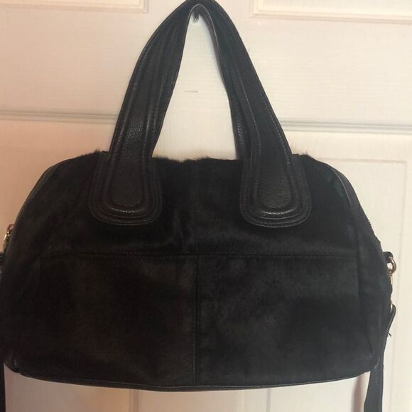 Steven Black faux fur purse. - Picture 1 of 12